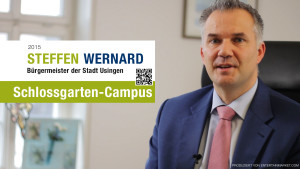 Usingen wählt Steffen Wernard. Steffen-Wernard-Schlossgarten-Campus-Usingen