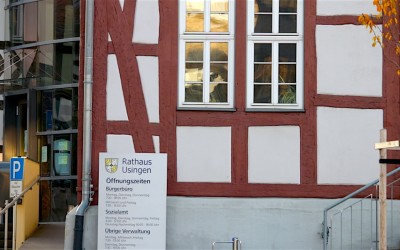 Dreharbeiten zum Video – Der Bürgermeister meiner Stadt Usingen